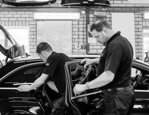 Blinderen met glasfilm producten ramen blinderen glascoating someren