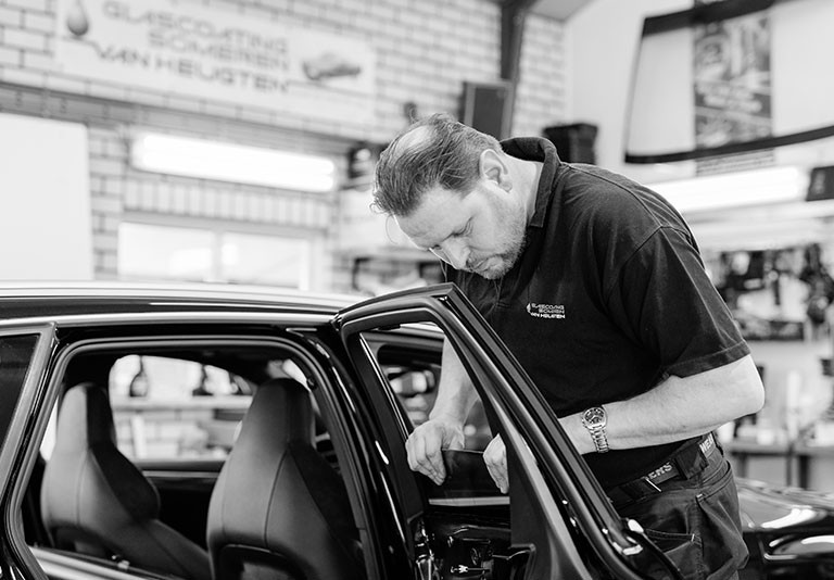 Hoe werkt autoruiten blinderen zakelijk glascoating someren